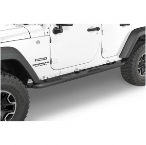 Pedane laterali Quadratec QR3 Ovali per Jeep Wrangler JKU 4 porte