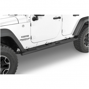 Pedane laterali Quadratec QR4 Ovali per Jeep Wrangler JKU 4 porte