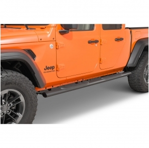 Pedane laterali Quadratec QR4 Ovali per Jeep Gladiator JT