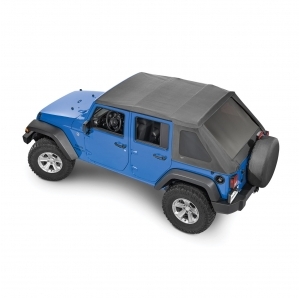 MasterTop SkyMaster® Frameless Fastback Soft Top per jeep Wrangler JKU 4 porte