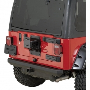 Paraurti posteriore Rugged Ridge Classic Rock per Jeep Wrangler YJ e TJ