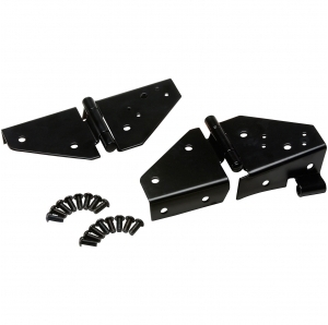 Cerniere parabrezza in acciaio inossidabile Kentrol per Jeep CJ e  Wrangler YJ