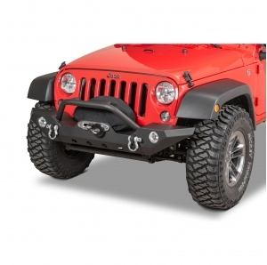 Paraurti anteriore tactik con bull bar per Jeep Wrangler JK