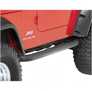 Pedana laterale tubolare da 3" Rugged Ridge per Jeep CJ e Wrangler YJ