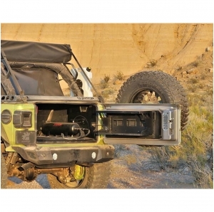 Tavolino per portellone Suntop Tailmesa per Jeep Wrangler JL