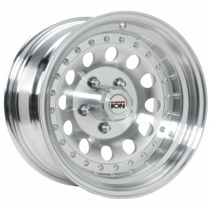 Cerchio in lega iON Series 71 lucido 15x8 per Jeep CJ 55-86