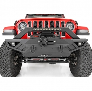 Paraurti anteriore Rough Country Off-Road per Jeep Wrangler JL e Gladiator JT