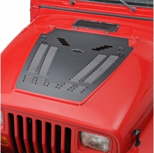 Pannello prese d'aria cofano HyLine OffRoad per Jeep Wrangler YJ