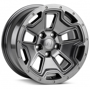 Cerchio in lega Quadratec Hardrock II canna di fucile 17x8,5