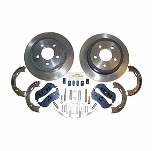 Kit revisione freni posteriori Crown per Jeep Wrangler TJ 03-06 e Cherokee KJ 03-07