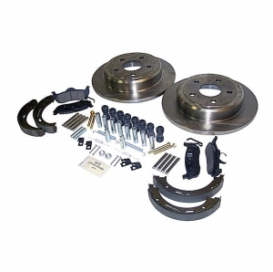 Kit pastiglie e dischi posteriori per Jeep Grand Cherokee WK 05-10