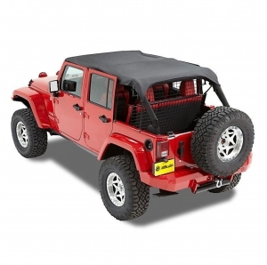Header Safari Style Bikini Top Jeep Wrangler JKU 4 Porte