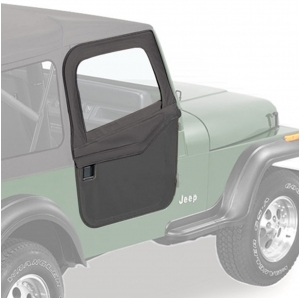 Porte in due pezzi in tela Bestop per Jeep CJ-7 76-86