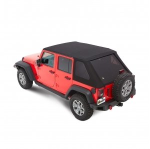 Trektop NX Plus Bestop Black Diamond per Jeep Wrangler JK 4 porte dal 2007 al 2017
