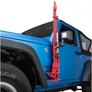 Supporto laterale per binda con serratura BOLT per Wrangler TJ e JK dal 1997 al 2018