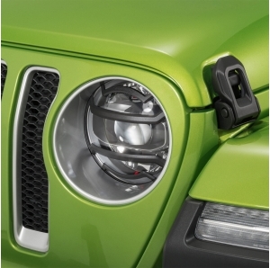Griglie di protezione fari ELITE Rugged Ridge per Jeep Wrangler JL e Gladiator JT dal 2019 in poi