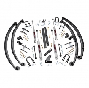 Kit rialzo +4.5" Rough Country per Jeep Wrangler YJ