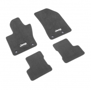 Tappetini Anteriori e Posteriori in Moquette Mopar per Jeep Renegade BU 15-20