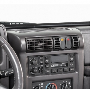 Supporto interruttori Rugged Ridge per Jeep Wrangler TJ dal 1997 al 2006