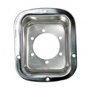 Cornice tappo serbatoio in inox Omix-Ada per Jeep CJ e Wrangler YJ dal 1976 al 1995