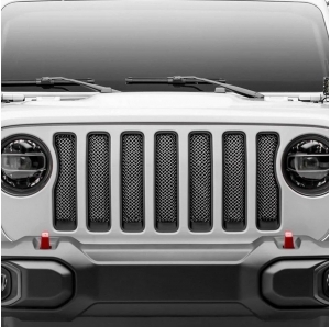 Griglia radiatore T-Rex in acciaio inox per Jeep Wrangler JL, JLU e Gladiator JT dal 2019 al 2023