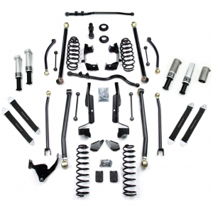 Assetto +3" Elite LCG PreRunner Long Arm Teraflex per Jeep Wrangler JKU 4 porte dal 2007 al 2017