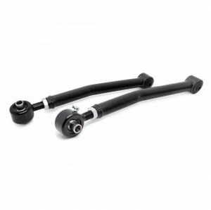 Puntoni Posteriori Superiori Regolabili Rough Country X-Flex per Jeep Wrangler JK e JKU dal 2007 al 2017 con Lift 2-6" 