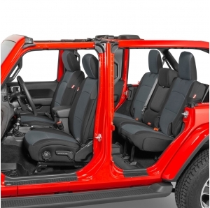 Copri sedili Quadratec Diver Down Neoprene per Jeep Wrangler JL 4Xe Plug-in Hybrid 2021 in poi