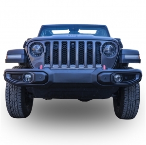 Paraurti anteriore OFD in plastica per Jeep Wrangler JL, JLU, 4xe e Gladiator JT dal 2019 in poi