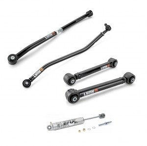 Kit Anti Death Wobble Pro by Lynx & FOX per Jeep Wrangler TJ 96-06