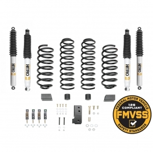 Assetto Quadratec Maximum Duty 2.5" per Jeep Wrangler JKU 4 porte 07-18