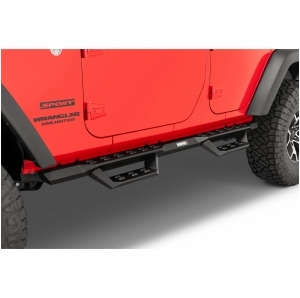 Pedane Laterali Carnivore Dominion Drop Steps per Jeep Wrangler JKU 4 Porte 07-18