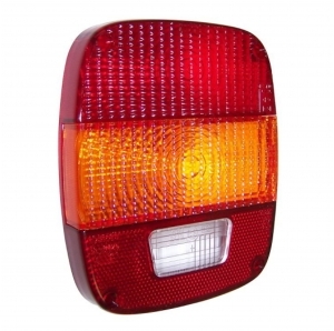 Lente Fanale Posteriore EU Crown Automotive per Jeep Wrangler YJ 1987-1995