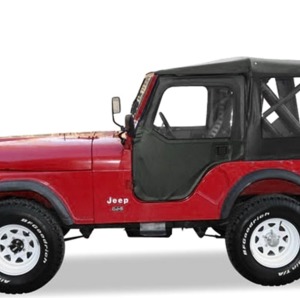 Tigertop CJ 5 con porte complete in tela