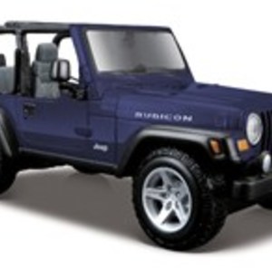 Modellino Wrangler Rubicon blu