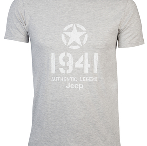 T-SHIRT "Star 1941" Colore Light Grey Melange