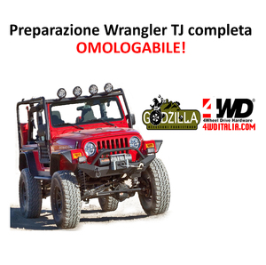 Preparazione OMOLOGABILE Completa Wrangler TJ 4wd Equipped