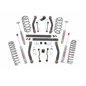 Assetto completo +4" Rough Country Wrangler TJ 97-02