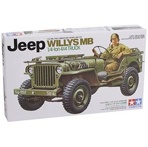 Tamiya Jeep Willys della seconda guerra mondiale MB scala 1:35