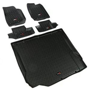 Combo Tappetini Rugged Ridge All Terrain per Wrangler JK