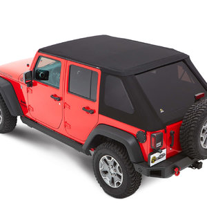 Bestop Trektop NX Plus Black Diamond Jeep Wrangler JK 4 porte