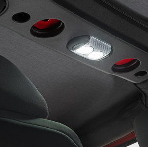 Kit luci di cortesia interne a LED per Jeep Wrangler JK 2 porte