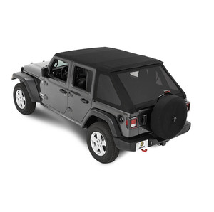 Bestop Trektop NX Plus Black Diamond Jeep Wrangler JLU 4 porte