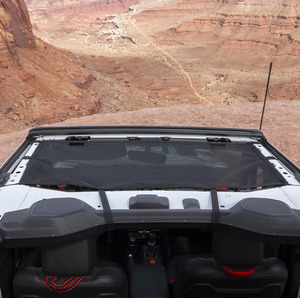 Ombreggiante Eclipse Mesh Rugged Ridge per Jeep Wrangler JLU 4 porte