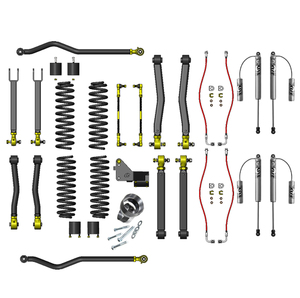 Assetto Combo +3.5" Premium Clayton e Ammortizzatori FOX 2.0 Performance Reservoir per Jeep Wrangler JK 2 porte