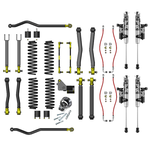 Assetto Combo +3.5" Premium Clayton e Ammortizzatori FOX 2.0 Performance Reservoir IQS per Jeep Wrangler JK 2 porte