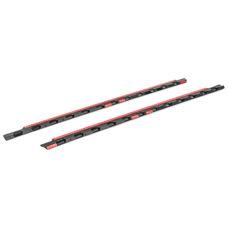 Protezioni laterali Rocker Guard Rugged Ridge per Jeep Wrangler JL 2 porte dal 2019 in poi