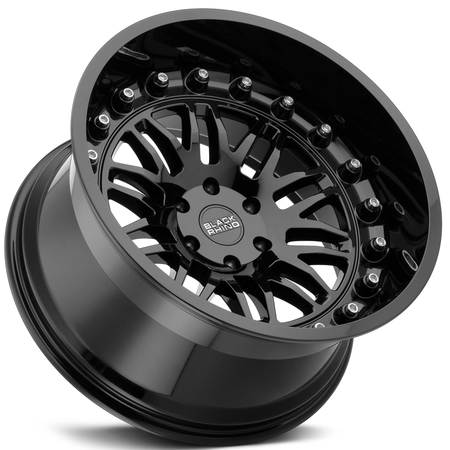 Cerchio in lega Black Rhino Gloss Black Fury 17&times;9,5
