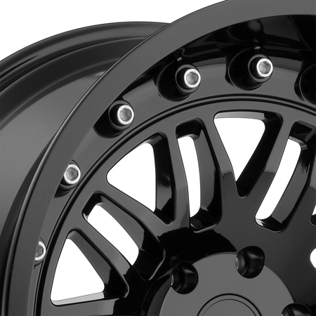 Cerchio in lega Black Rhino Gloss Black Fury 17&times;9,5