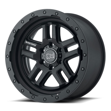 Cerchio in lega MATTE BLACK BARSTOW BLACK RHINO 18&times;8